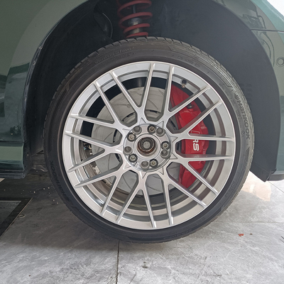 Audi A5 Upgrade Auto Remklauw Kit 6 Grote Pot Rode Kleur Monoblock Calper