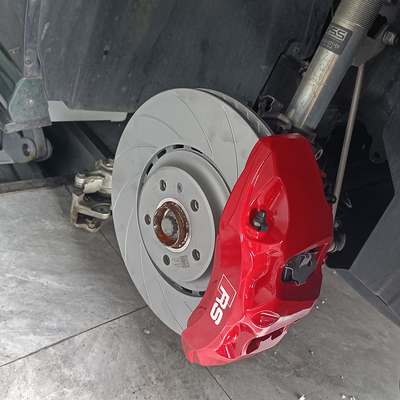 Audi A5 Upgrade Auto Remklauw Kit 6 Grote Pot Rode Kleur Monoblock Calper