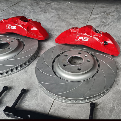 Audi A5 Upgrade Auto Remklauw Kit 6 Grote Pot Rode Kleur Monoblock Calper
