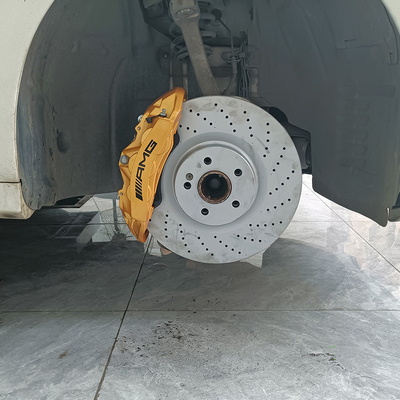 Mercedes Benz C200 Auto Remklauwen Upgrade 6 Pot Claipers En 355MM Schijven