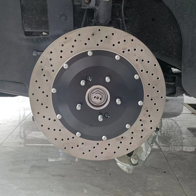 Monoblock Kia K5 Remklauw 6 Zuiger Remklauwen Groene Kleur