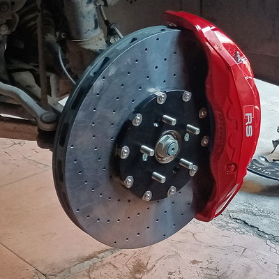 Auto Modificatie 10 Zuiger Remklauwen Carbon Keramische Schijven Voor Honda UR-V