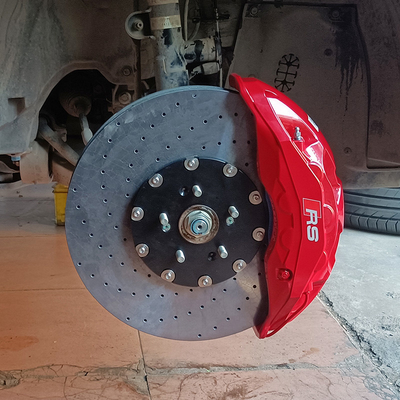 Auto Modificatie 10 Zuiger Remklauwen Carbon Keramische Schijven Voor Honda UR-V