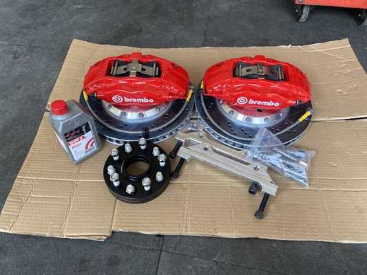 Buick 355mm*34mm de Beugelsschijven die Inprove van de Autorem Macht tegenhouden