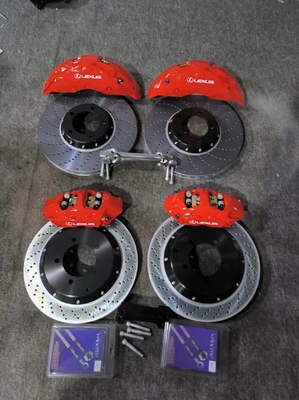 Rode Kleur 420 MM Schijven Remklauw Kits Fit Voor Toyota Lx570 Brembo GT4