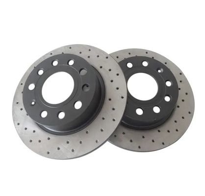 OE 95535140251 Titanium legering Autobremen schijf Grootte 350*34MM Halffabrieks