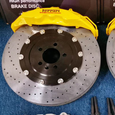 Uitstekende stofbestendigheid 10 potten remklem voor Audi Q7 met aangepaste rotoren