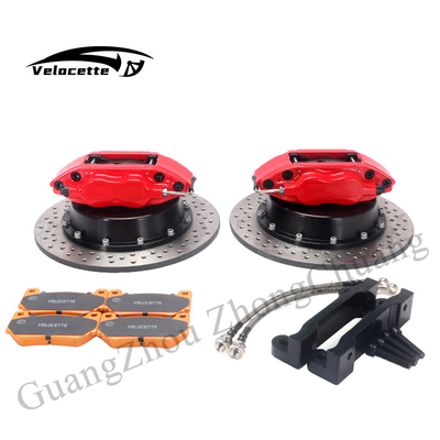 Big Brake Caliper kit 7600 4-Pot Piston Bake Caliper voor 15-16 inch Wielen 285-300mm voor BMW X1 X3 X5