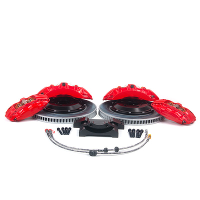Refit Racing Brake Pads 6-Pot V6 Auto Bake Caliper Big Brake Kit Voor 19 inch Wielen 355-380mm Dish BMW X1 X2 X3 i3
